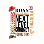 Dark Chocolate Granola with Red Berries