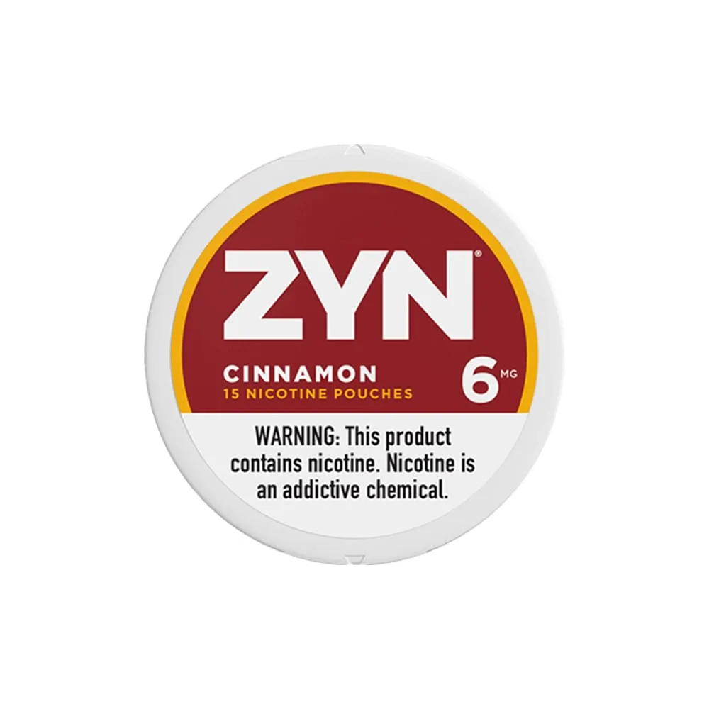 Buy Zyn Cinnamon 6MG Nicotine Pouches | Shop ZYN Flavors