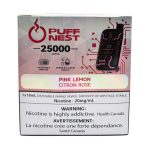 PUFF NEST 25000 PUFFS Pink Lemon Disposable Vape - 18 mL, 2% Nicotine - Image 3