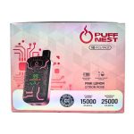 PUFF NEST 25000 PUFFS Pink Lemon Disposable Vape - 18 mL, 2% Nicotine - Image 4