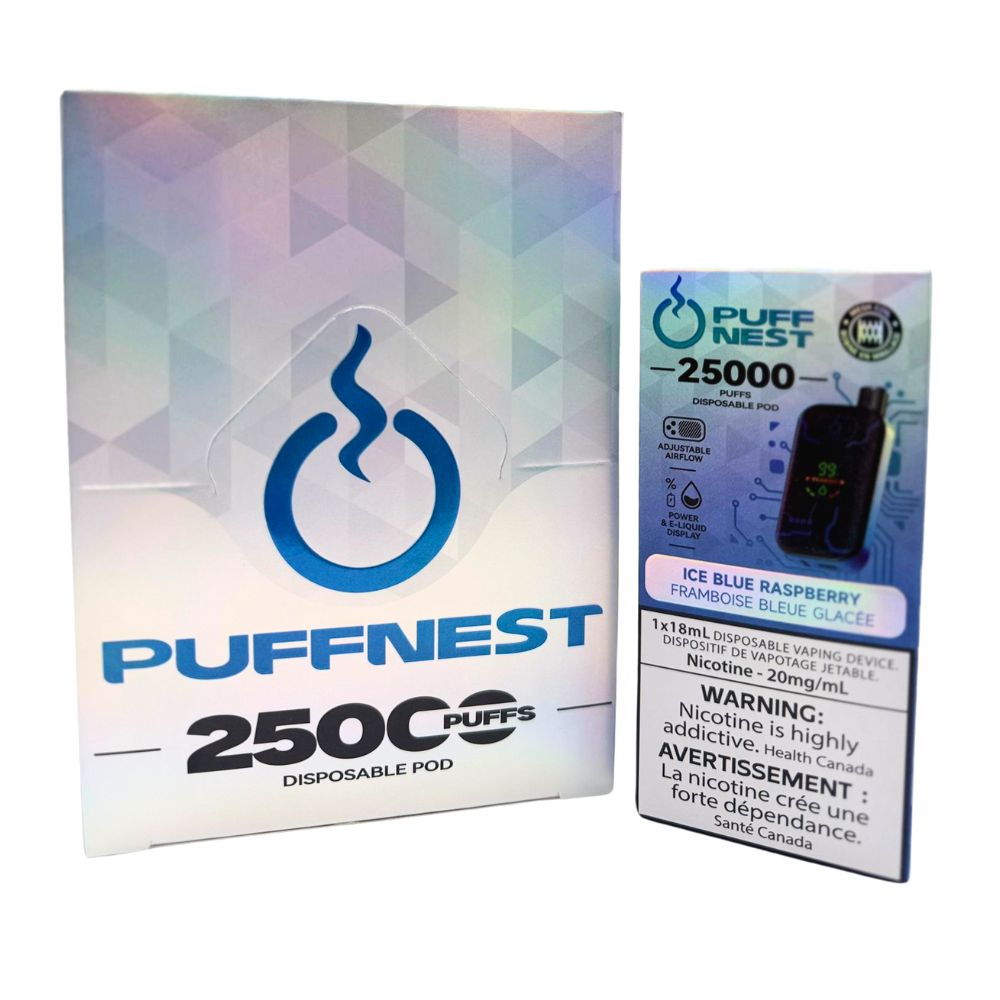 PUFFS Ice Blue Raspberry Disposable Vape