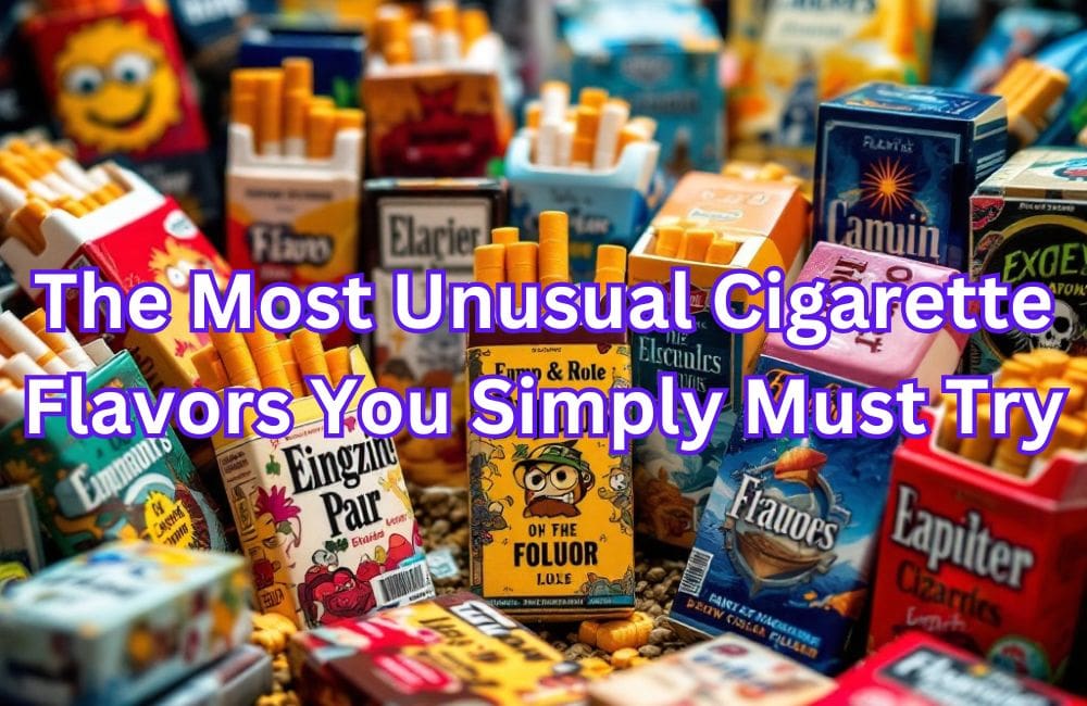 The Most Unusual Cigarette Flavors You Simply Must Try