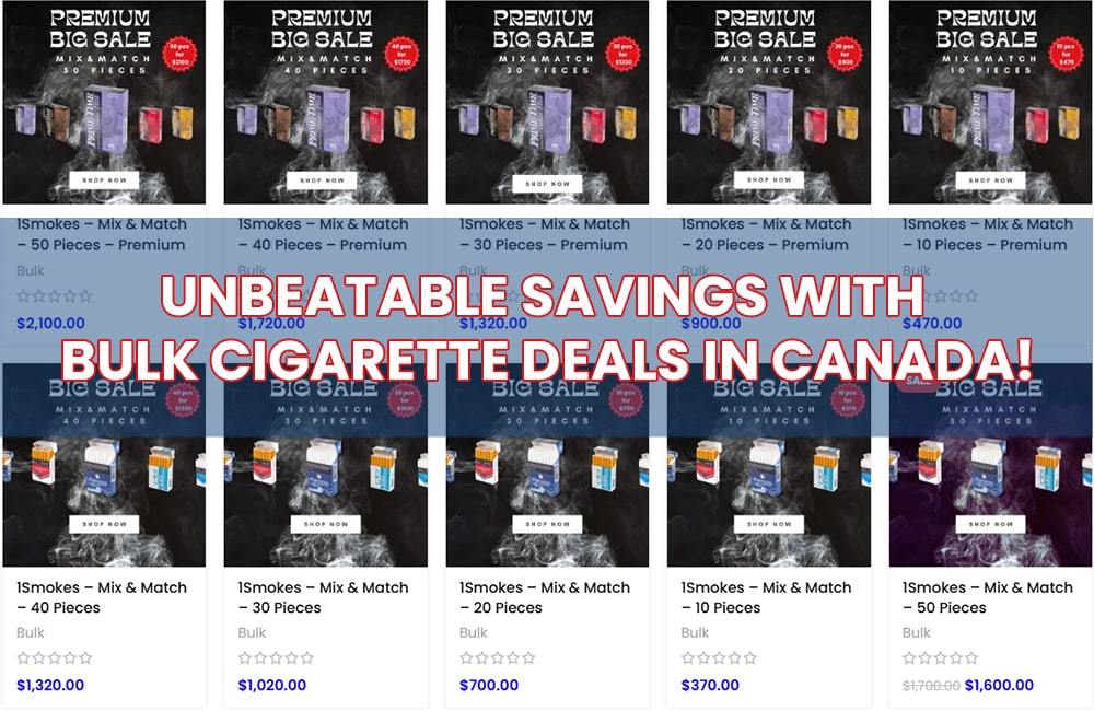 Bulk Cigarette Deals in Canada