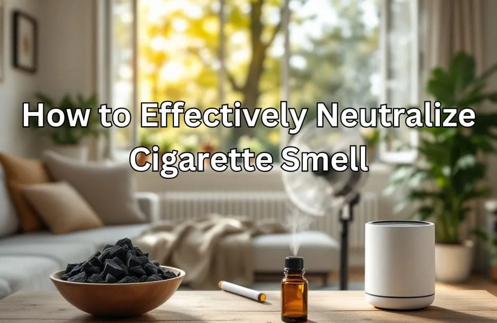 How to Effectively Neutralize Cigarette Smell