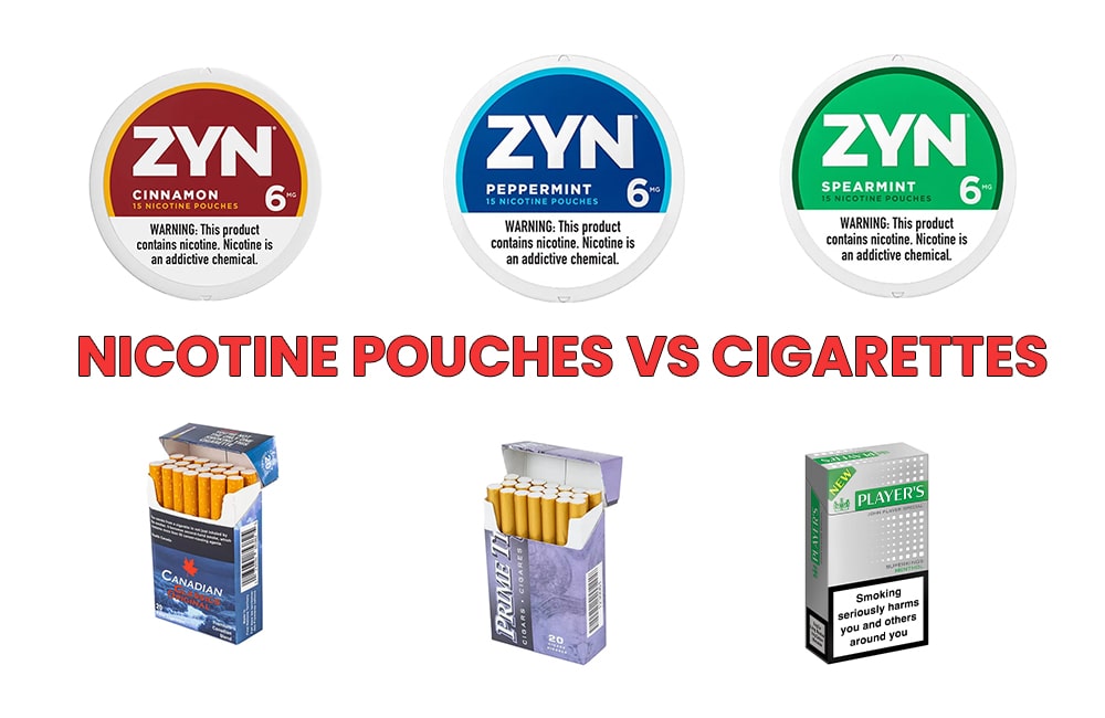 Nicotine Pouches vs Cigarettes