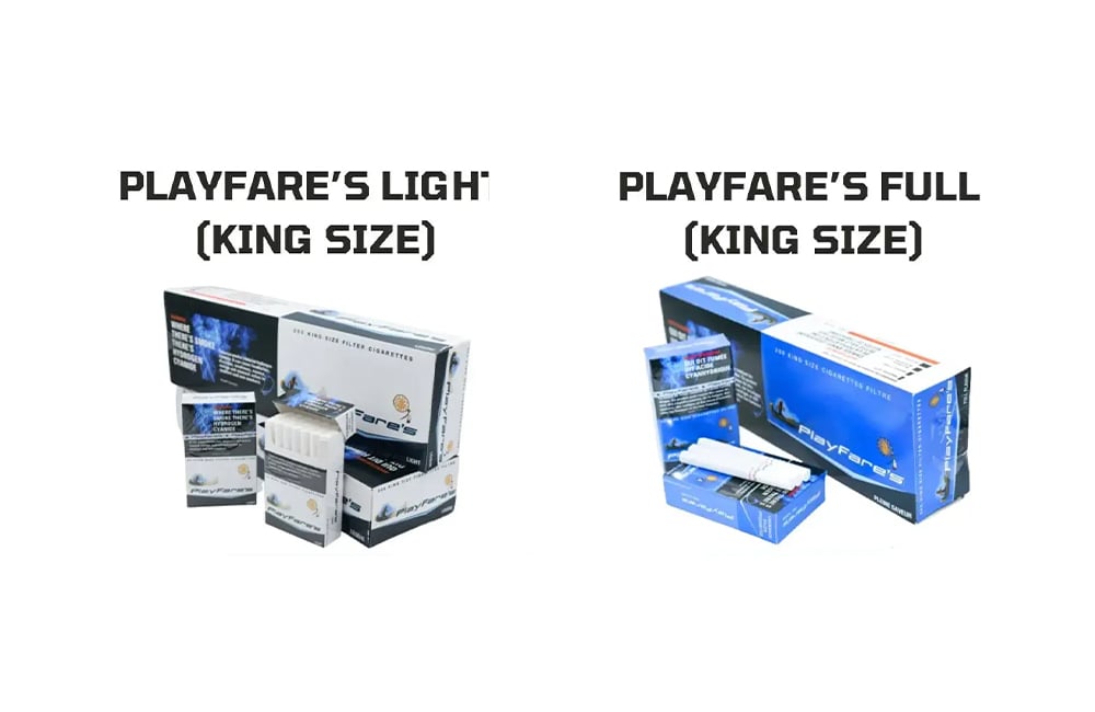 Playfare's Cigarettes