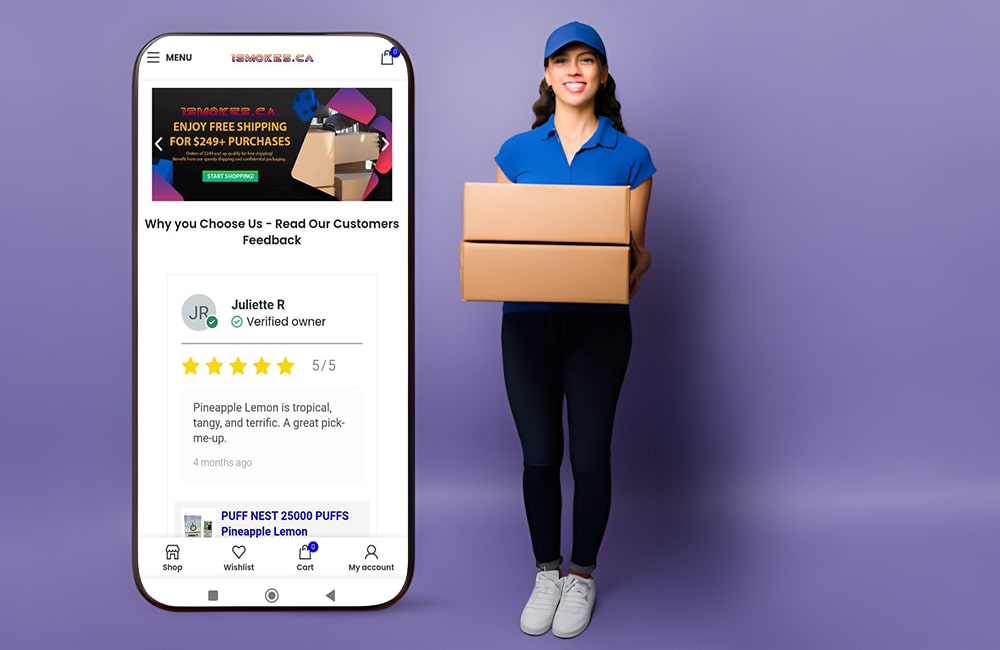 Cigarette Delivery Services in Canada