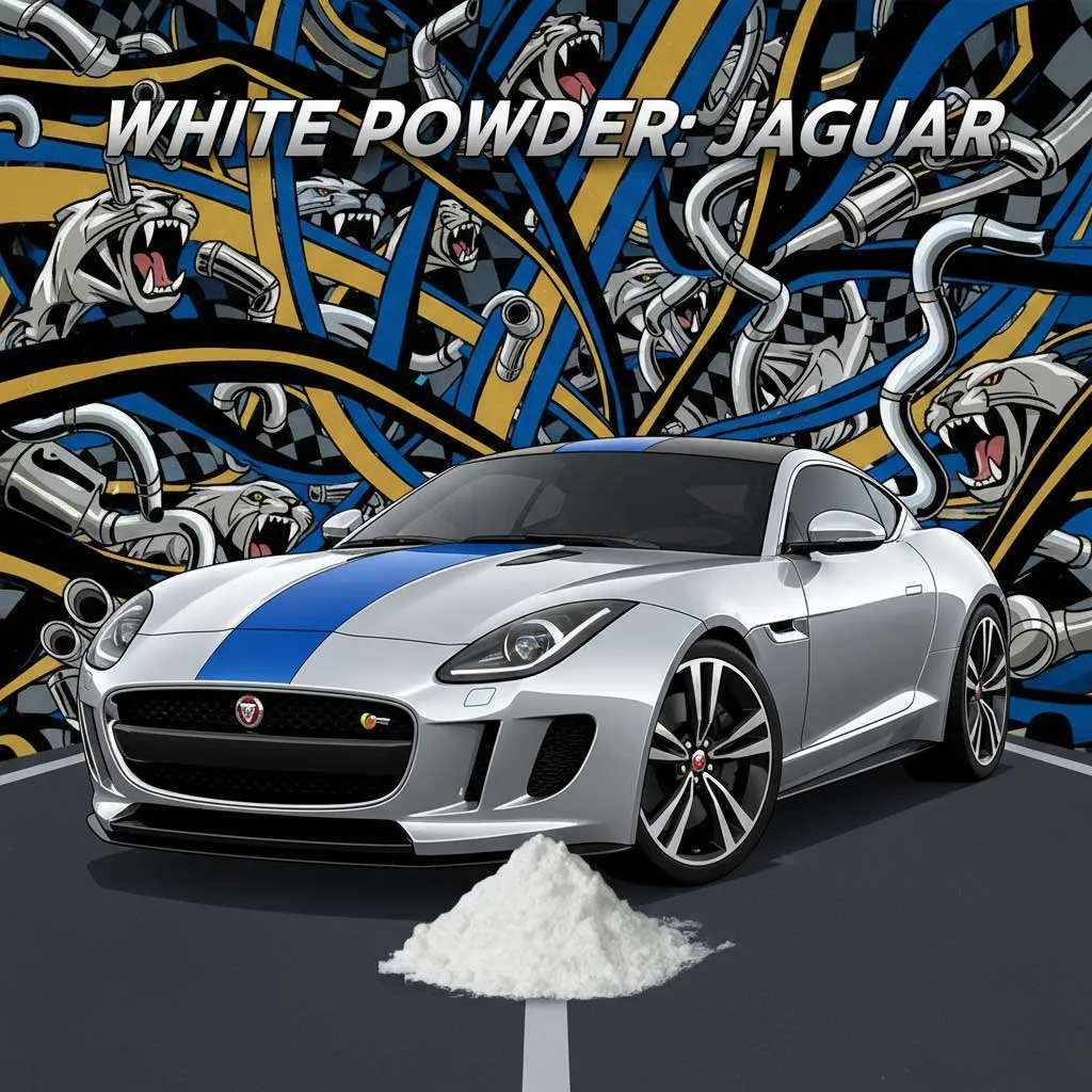 White powder jaguar