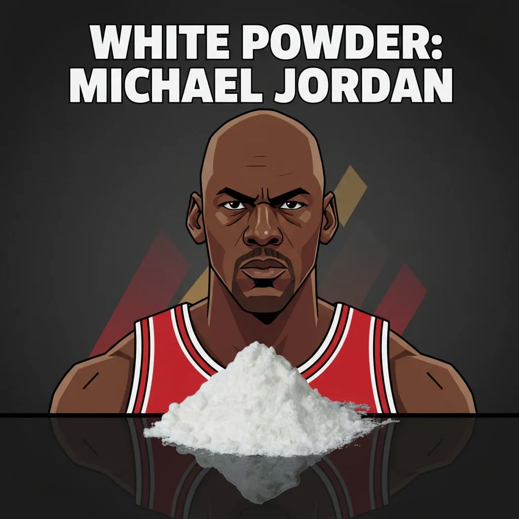 White powder michael jordan v2