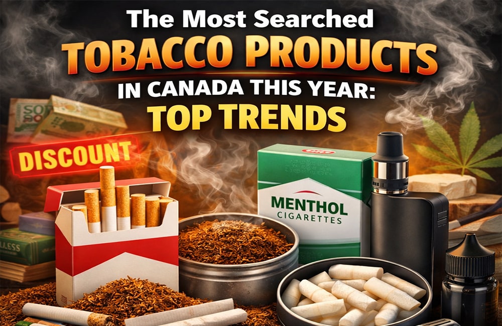 Most Searched Tobacco Products in Canada