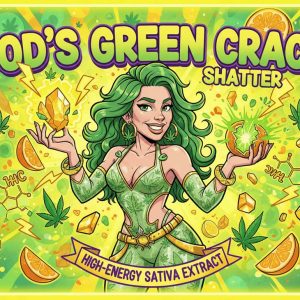 God’s Green Crack Shatter